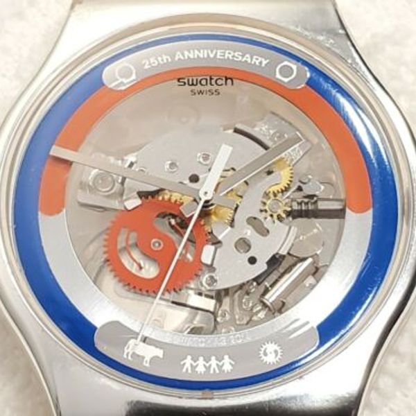スイス限定　25TH ANNIVERSARY OF SWATCH CLUB Swatch 25th Anniversary – This is My Collector World