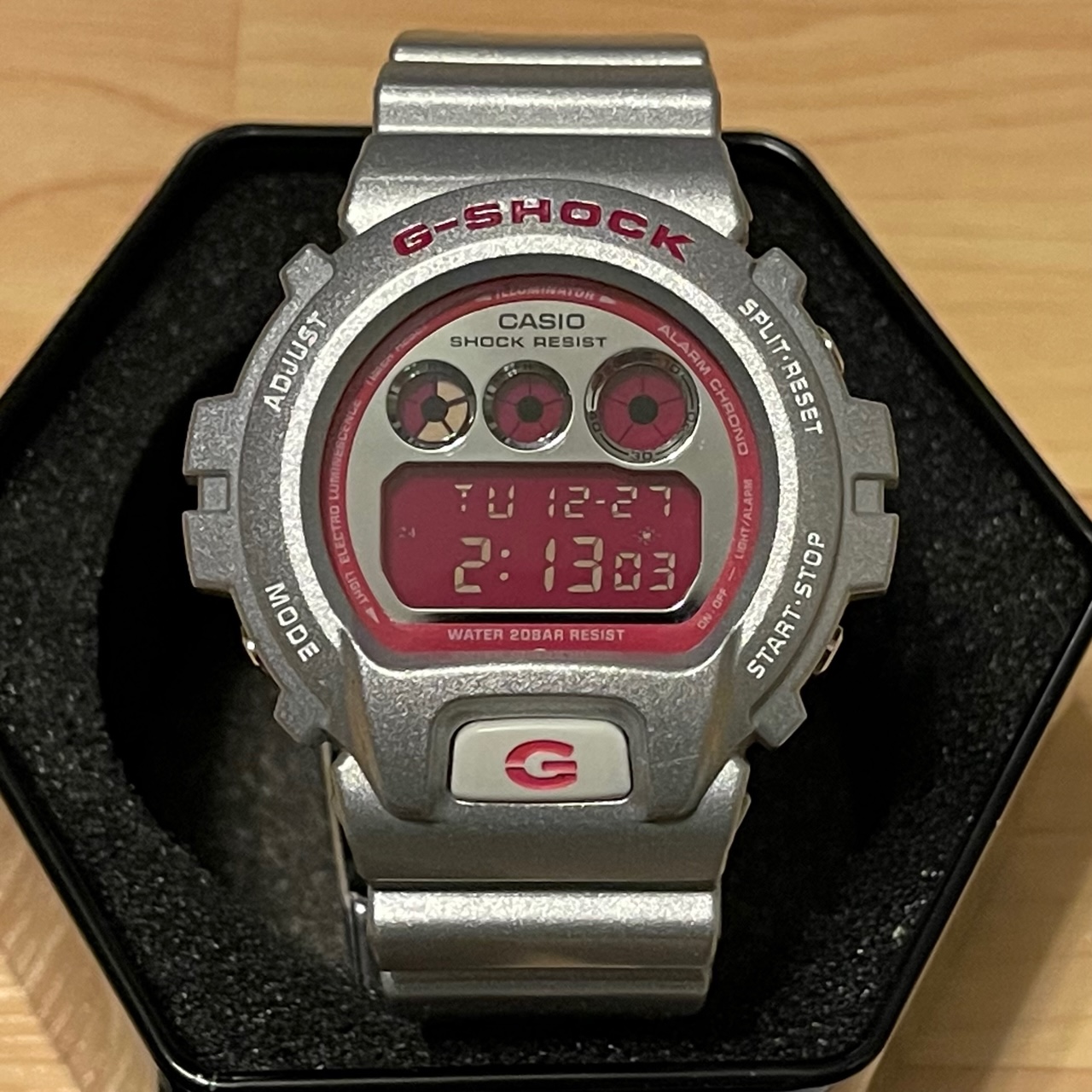 CASIO G-SHOCK DW-6900CB クレイジーカラー シルバーピンク 67fd72bc-a145-4b50-9b20-