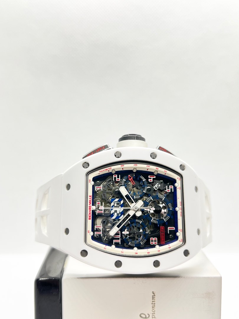 Pre Owned Richard Mille RM11 01 Asia Boutique Skeleton Dial