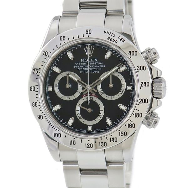 Rolex Rolex Cosmograph Daytona 116520 Overhauled No. M black bar old ...