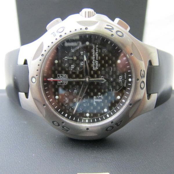 FS : TAG HEUER KIRUM CHRONOGRAPH TITANIUM Ti5 Watch with Box FURTHE ...