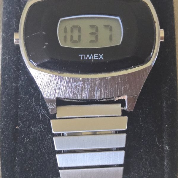 Times Led Watch Vintage Timex SSQ Digital LED Watch 31mm WORKING | WatchCharts Marketplace