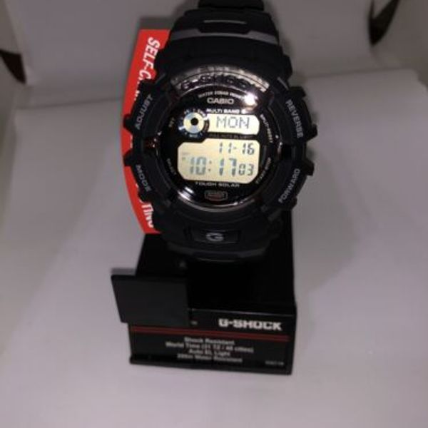 casio self charging watch