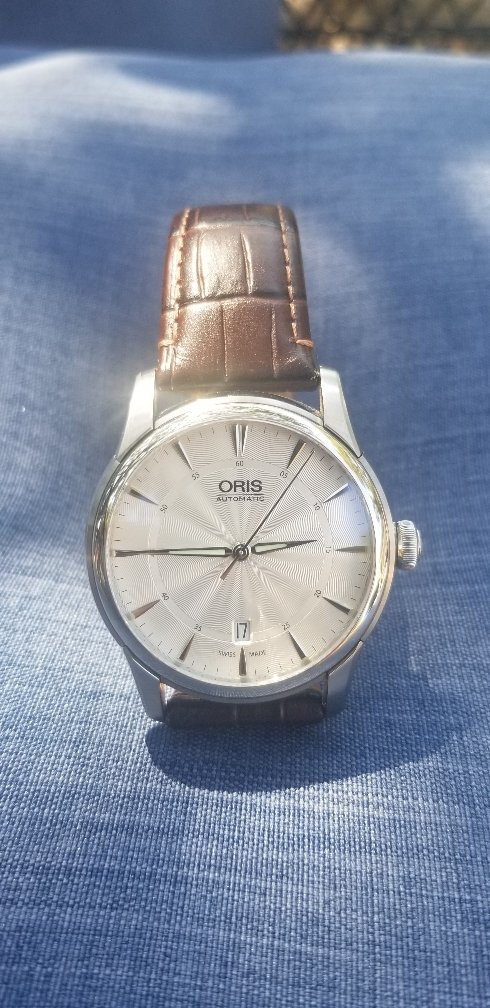 Oris Artelier older date pointer vintage Omega Seamaster