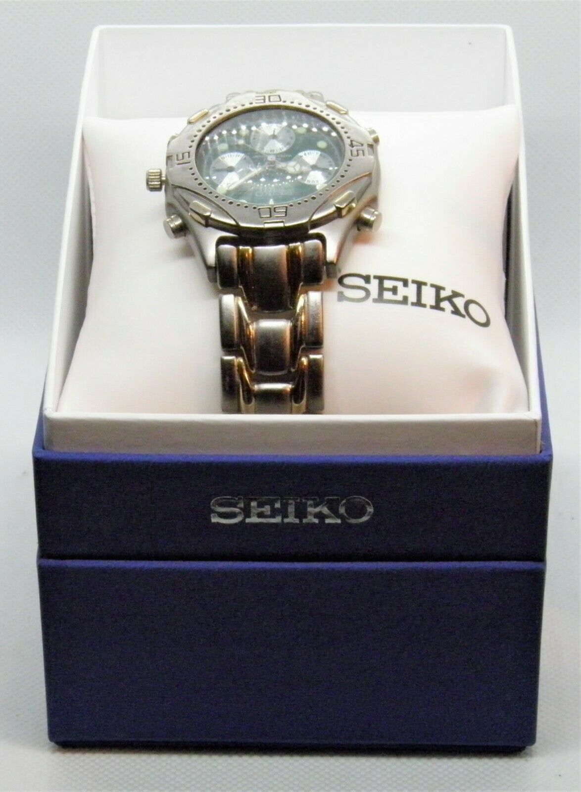 MEN'S SEIKO 901 SE-560 H TITANIUM MODEL 200M ANALOG QUARTZ WATCH W/ BOX &  PILLOW | WatchCharts