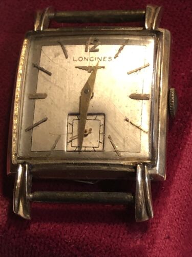 14K Gold VINTAGE LONGINES L K Men s WATCH 19 Grams Total Weight