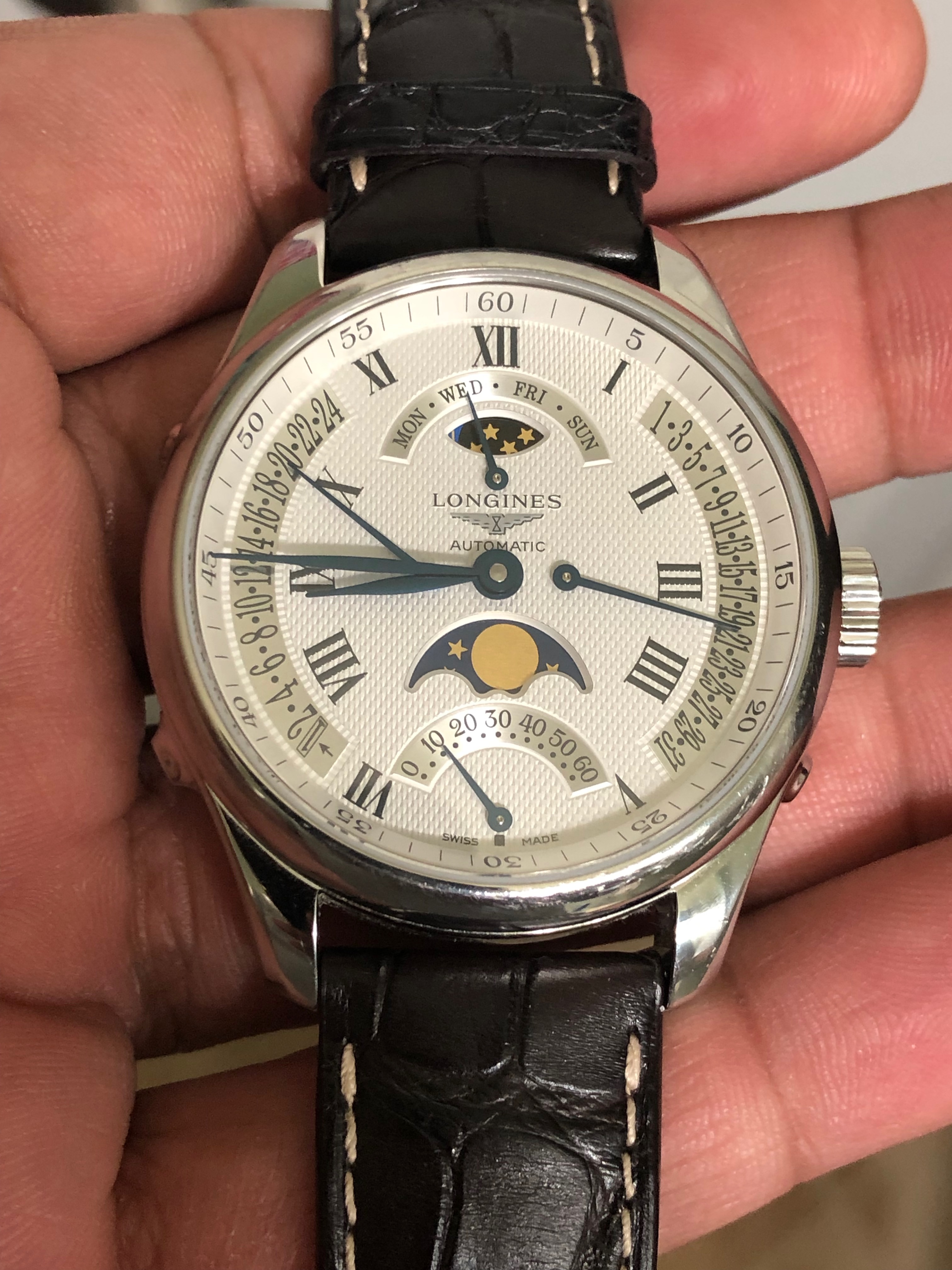 FS Longines Master Collection Retrograde Moonphase 41mm 1625