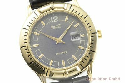 Piaget Polo 18K 0 750 Gold Automatik Herrenuhr Datum Ref. 24010