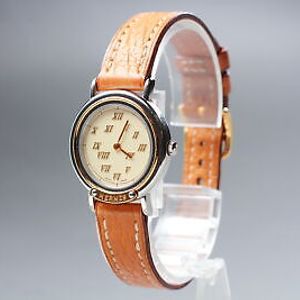 Exc+5] HERMES Meteor Ref 03.20 Quartz Women'S Watches 976.001 From
