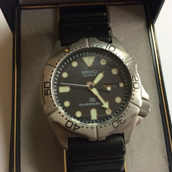 Seiko Mans (Divers) quartz watch 5H26-7A00 | WatchCharts