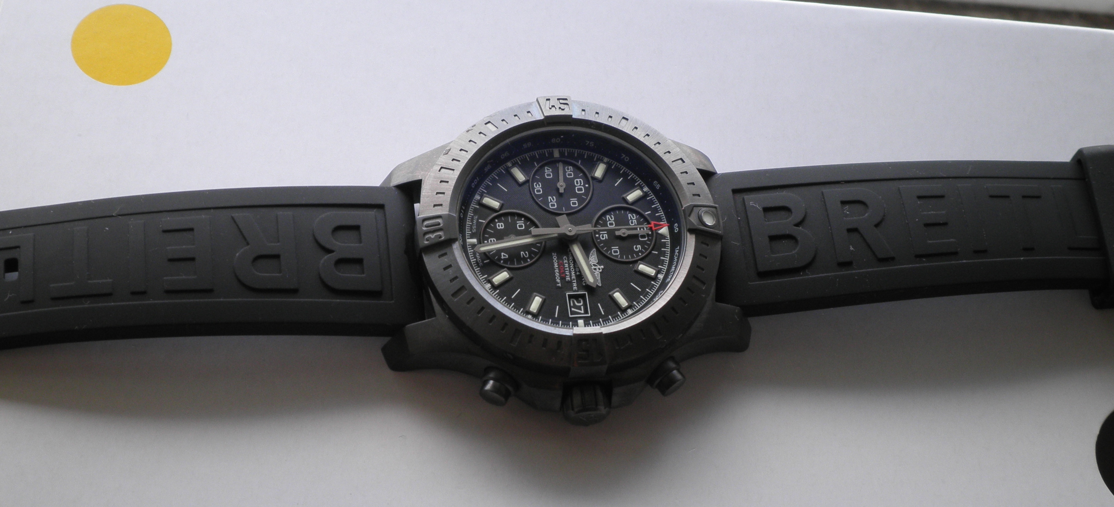 Breitling sales colt blacksteel