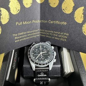 Swatch Omega Moonswatch Mission To The Moon Moonshine Gold for Rs.43,307 for  sale from a Seller on Chrono24