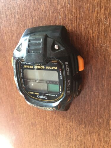 希少 レア casio BM-200 CASIO BM-200W BAROMETER WR 100M VINTAGE DIGITAL WATCH 1992