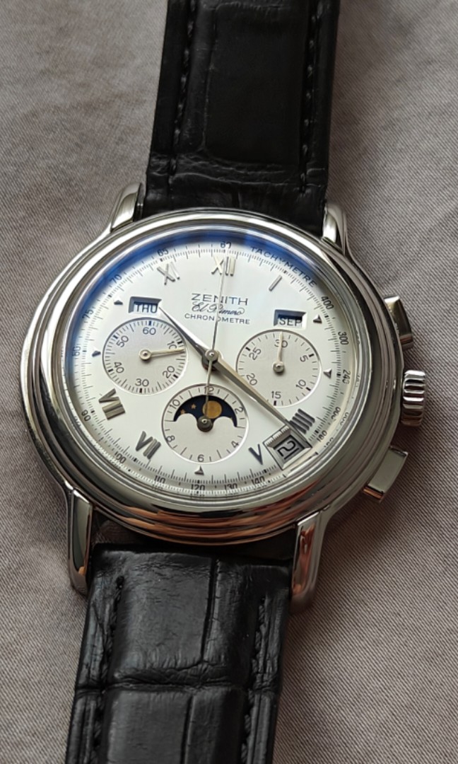 Zenith chronomaster triple online calendar