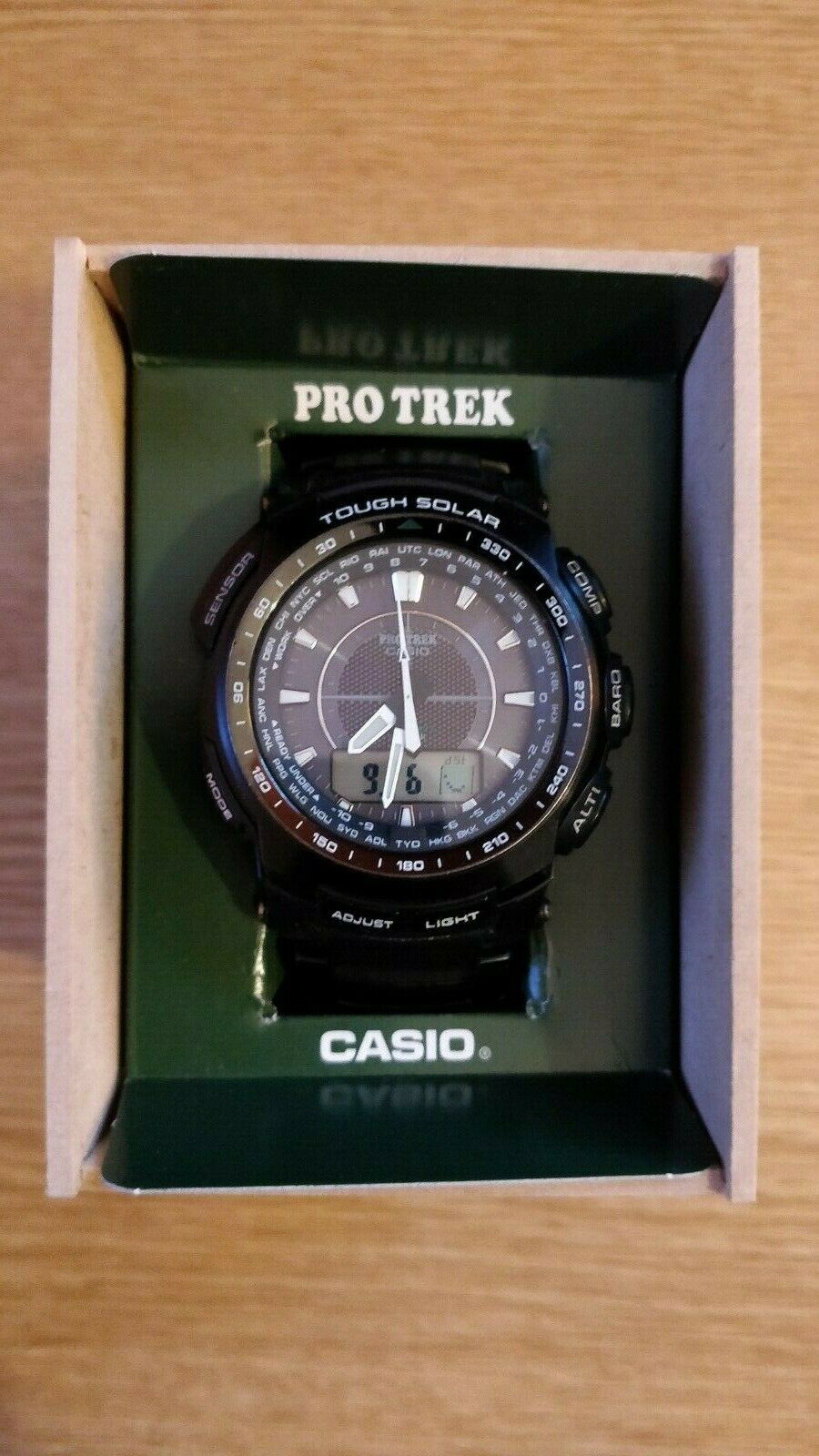 Casio Pro Trek 5214 PRW-5100 Men's Watch. Compass, Altimeter