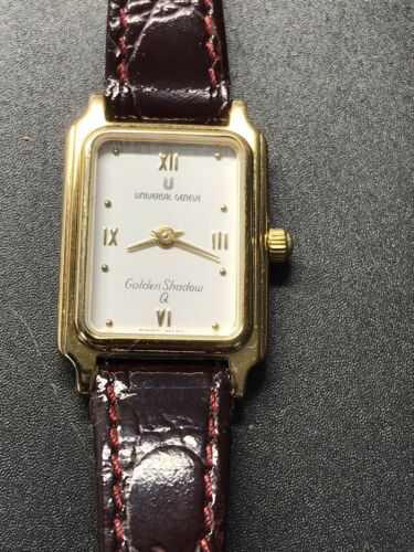 Universal Geneve Watch 18k Gold Electroplated Swiss Made NOS Not