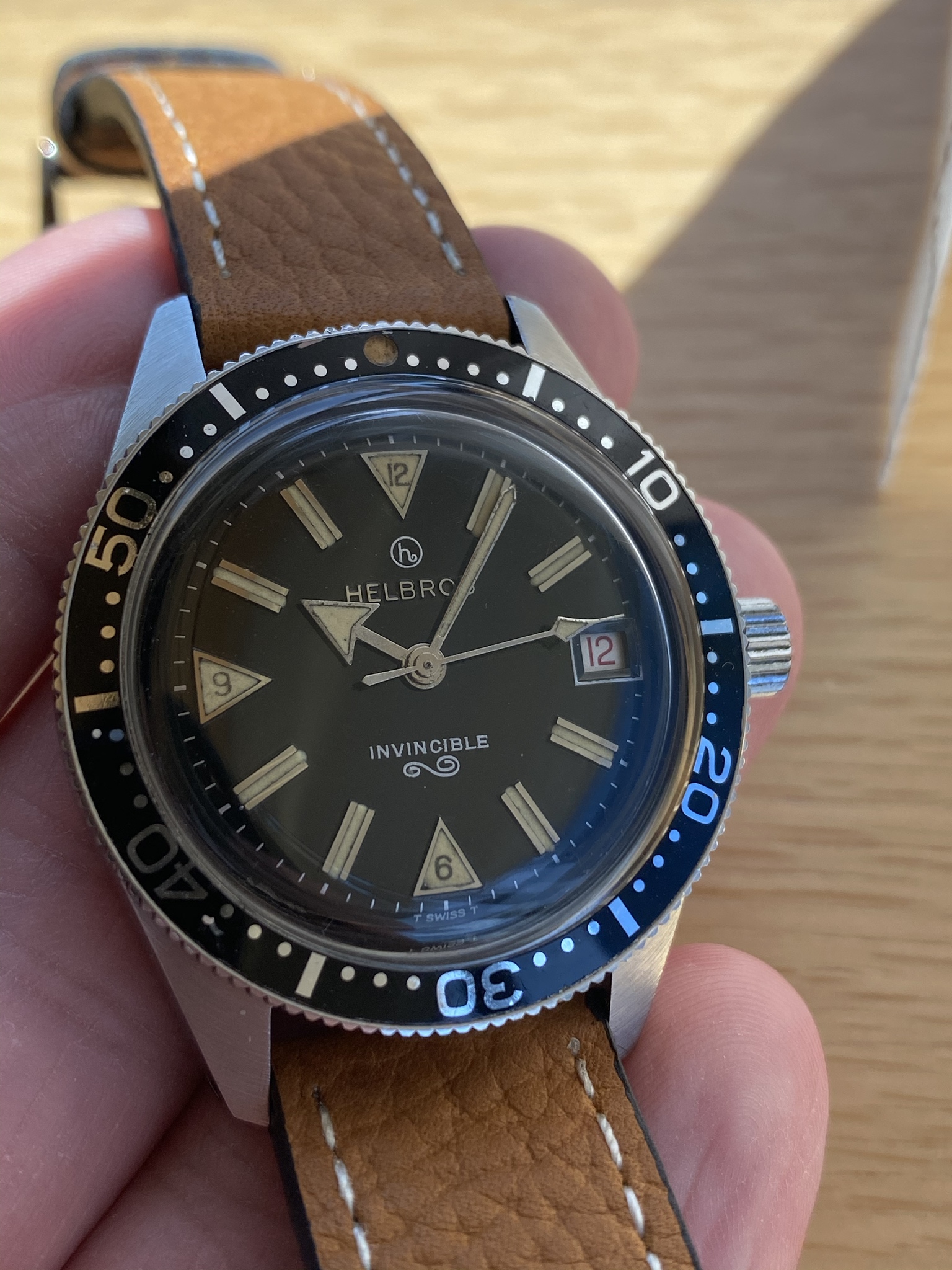 Helbros invincible clearance diver