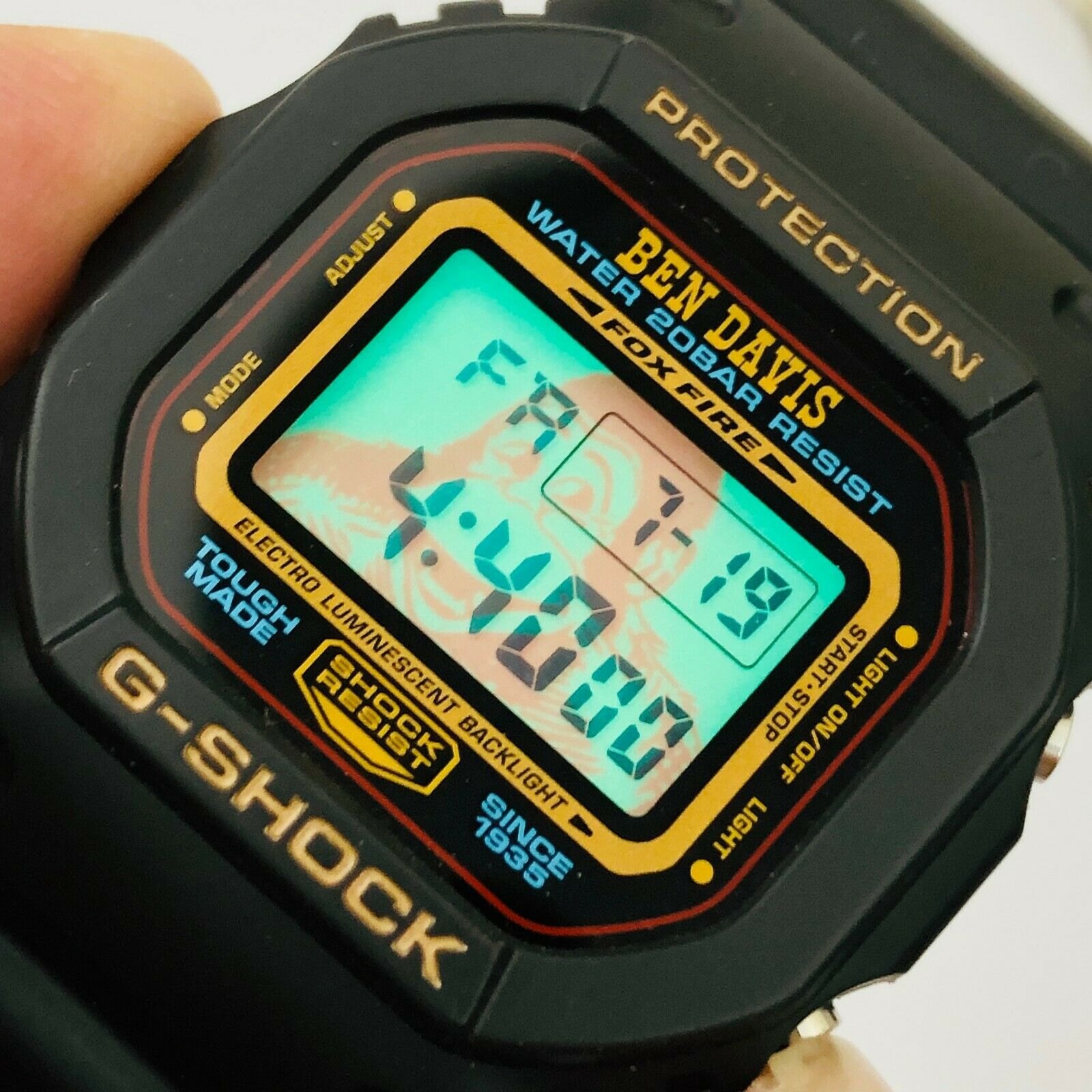 G-Shock DW-5600 VT Ben Davis Collaboration Very Rare Edition Module 1545 |  WatchCharts Marketplace