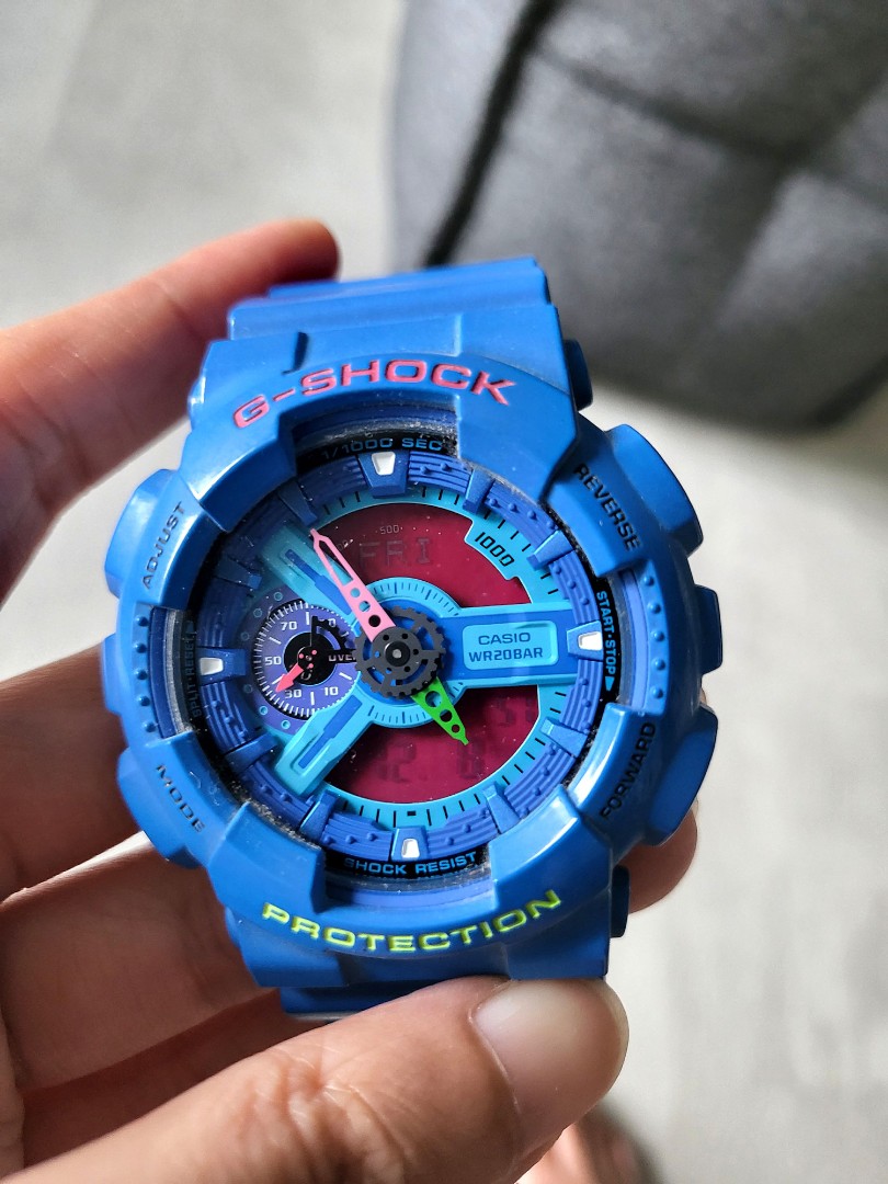 G Shock Watch 5146 Electric Blue WatchCharts Marketplace