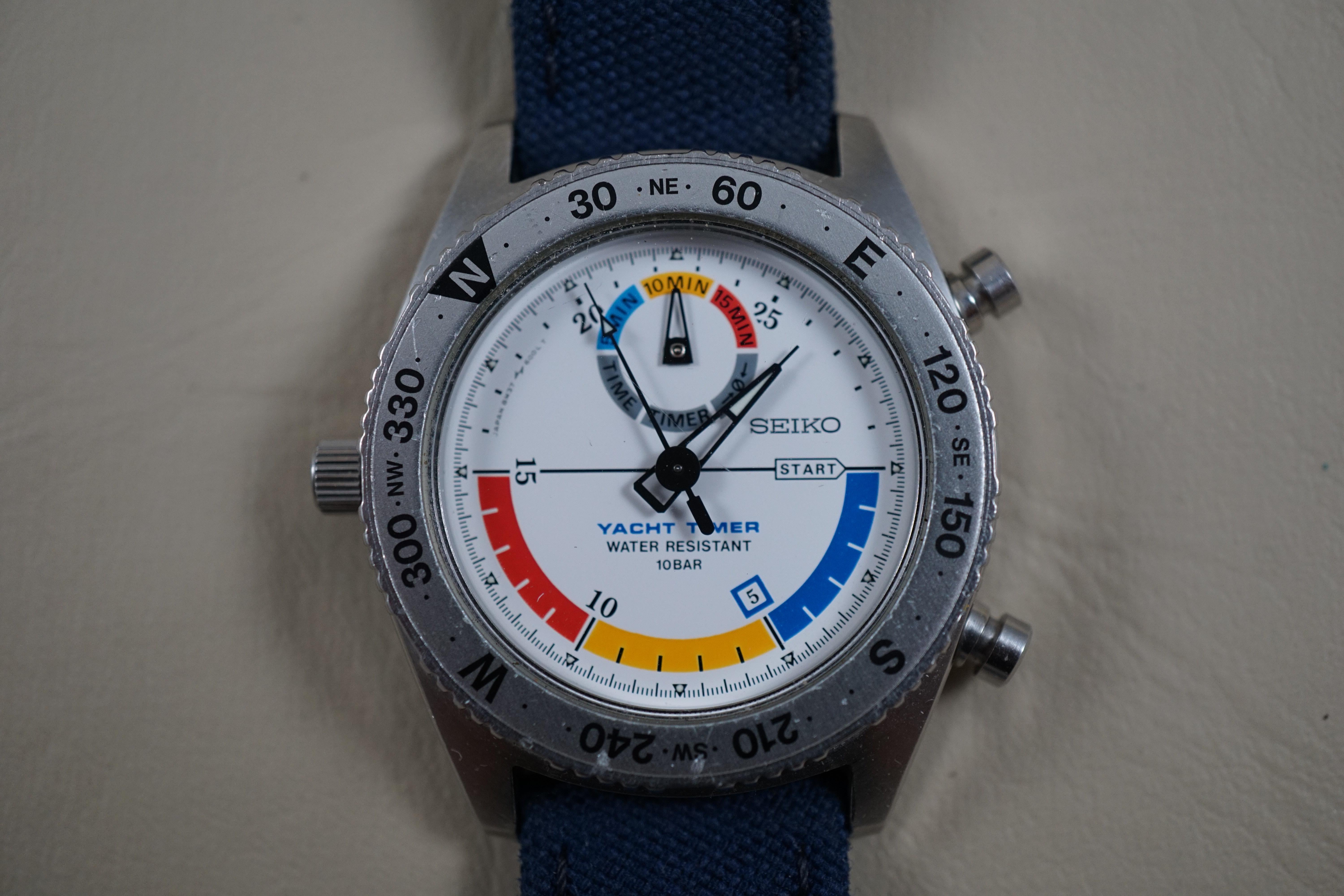 WTS] Vintage 1989 Seiko 8M37-6000 SBBH005 Yacht-Timer - $725