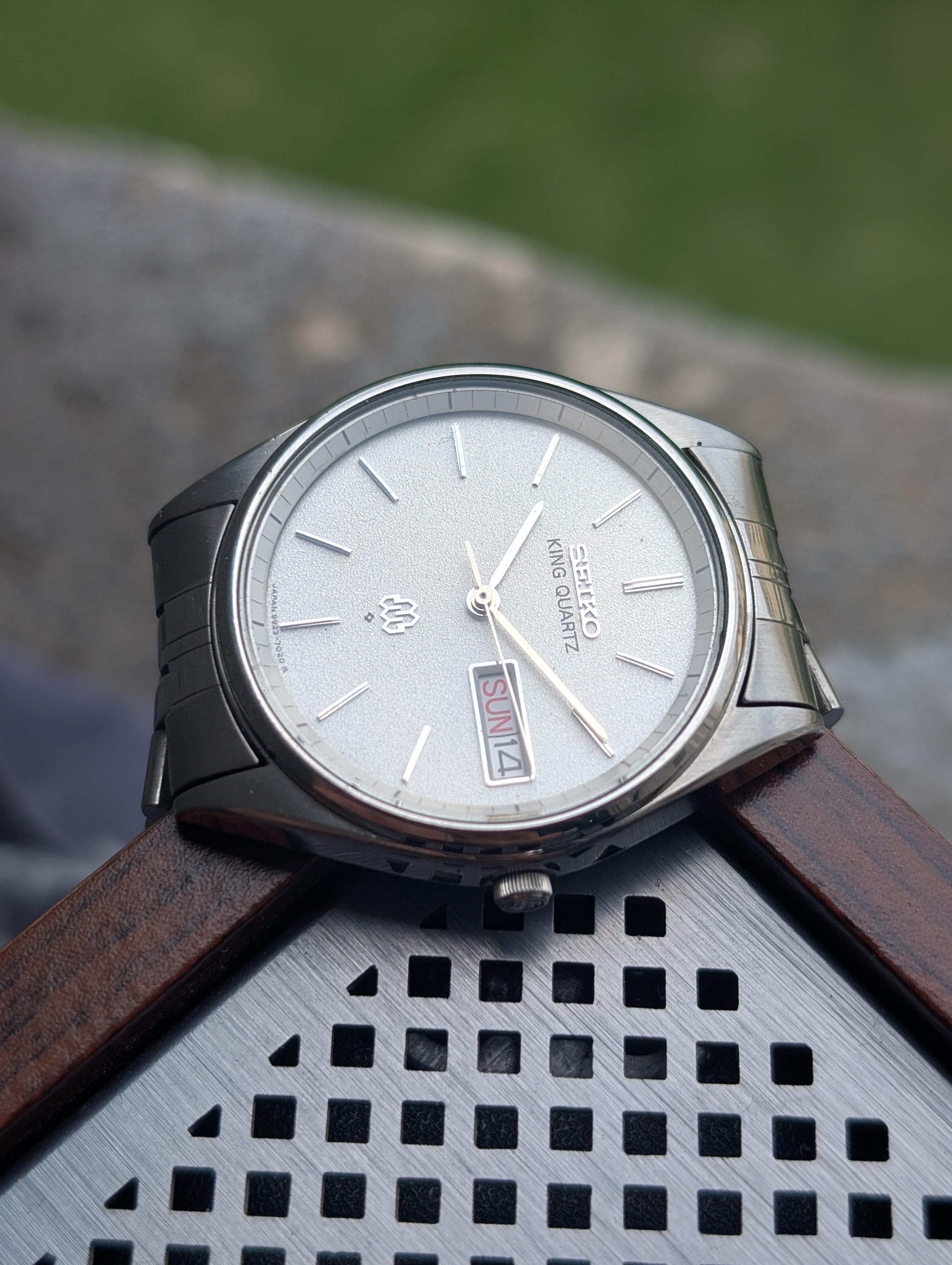 SEIKO セイコー キングクォーツ デイデイト 腕時計 ツインクォーツ 