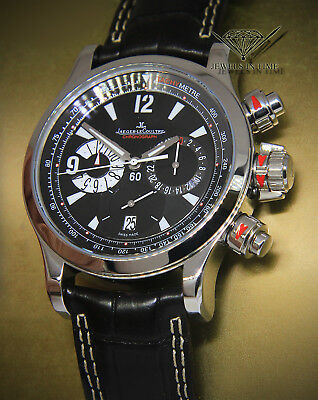 Jaeger LeCoultre Master Compressor Chronograph Steel Watch 146.8