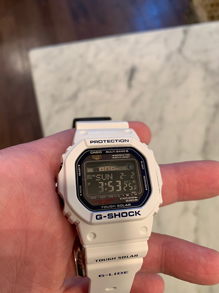 FS Casio G Shock GWX5600C 7 G LIDE w tide graph 140 OBO WatchCharts Marketplace