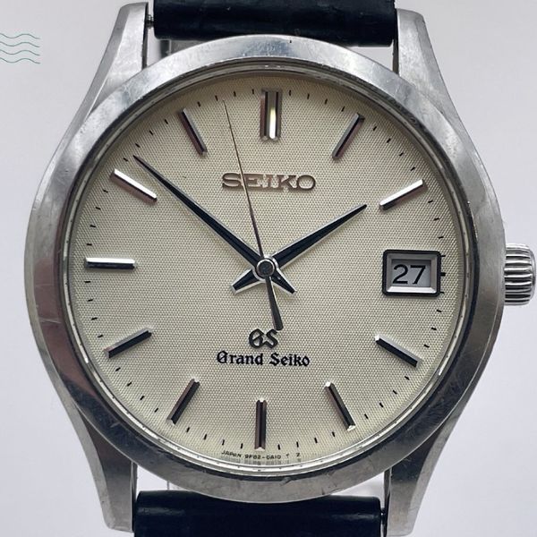 Gs Grand Rounds Pre-owned SEIKO GS Grand Seiko 9F82-0A10 Quartz Analog Round Silver Men ...