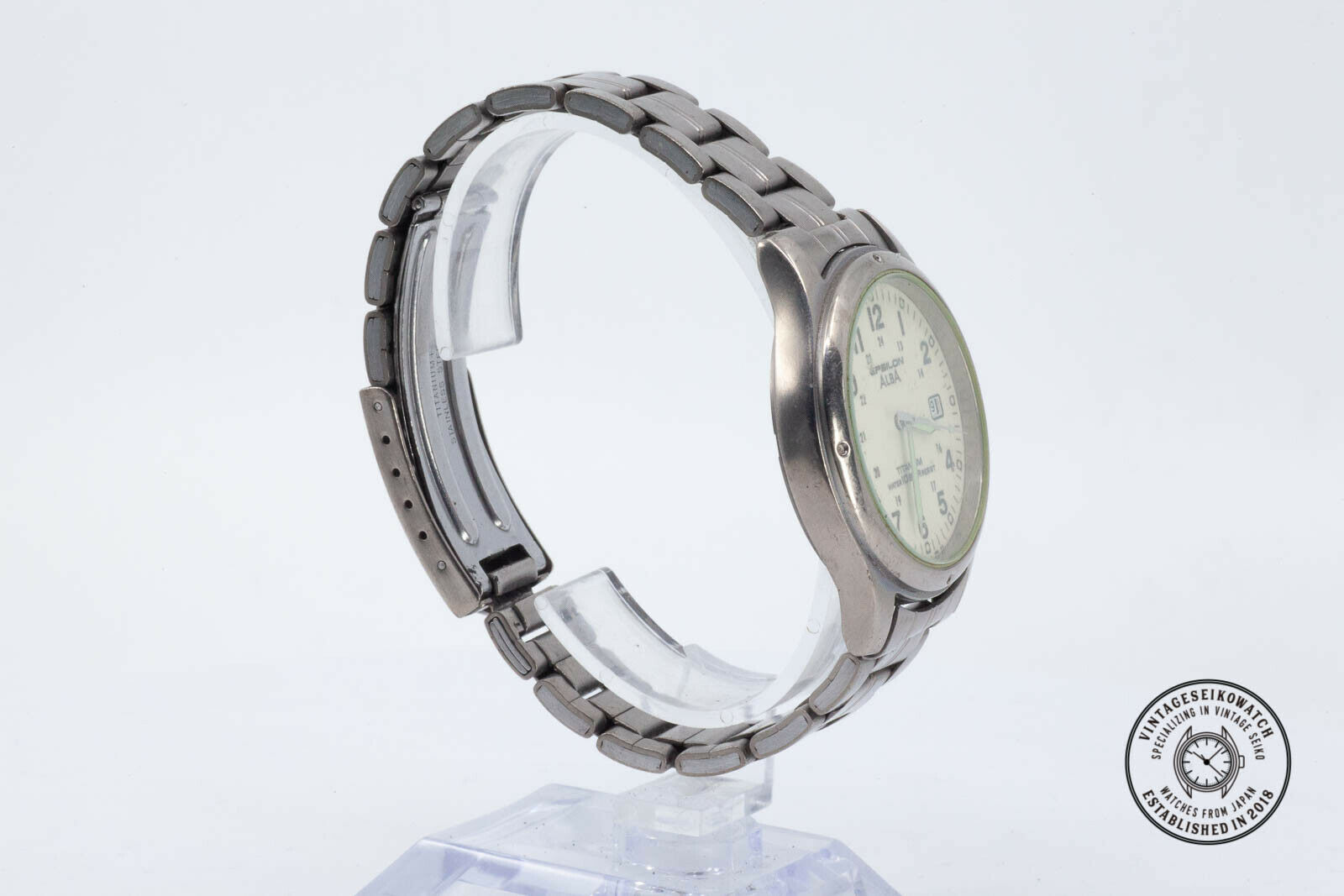 SEIKO ALBA EPSILON V732-0R80 TITANIUM WATCH | WatchCharts Marketplace