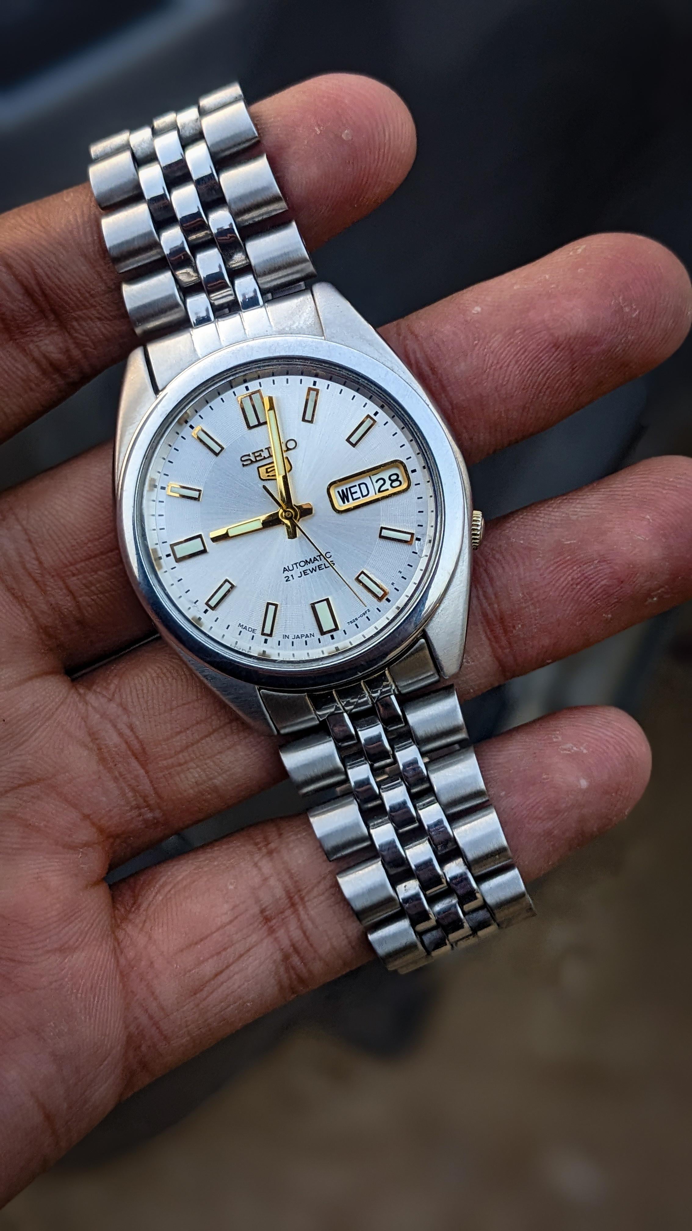 WTS] Seiko 5 Automatic 21 jewels Men's Watch - SNKG39J1 in