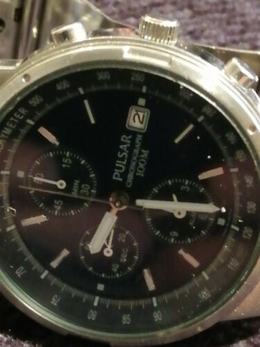 Seiko pulsar best sale chronograph 100m