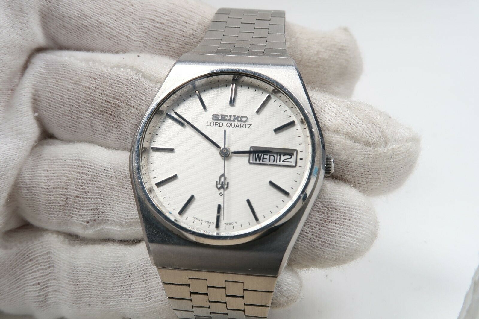 Vintage SEIKO LORD QUARTZ 7853-7010 FOR REPAIR Mens Watch JAPAN |  WatchCharts