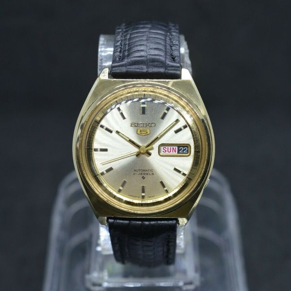 February 1974 Very Rare Beautiful Gold Seiko 6119 6410 Automatic ...