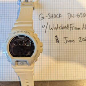 Casio G-Shock GA-110SN-3A GA-110 Turquoise Blue and White Analogue
