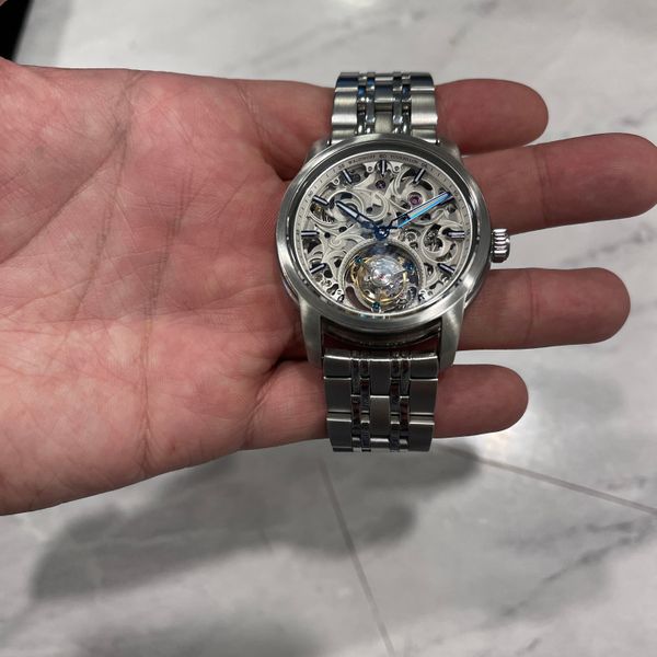 [WTS] Waldhoff Imperial Everest Sapphire crystal case + Tourbillon Full