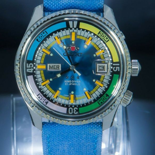 Orient King Diver Day Date Sub 40 Mt, 1980 - Vecchio E Bello - Foto 10