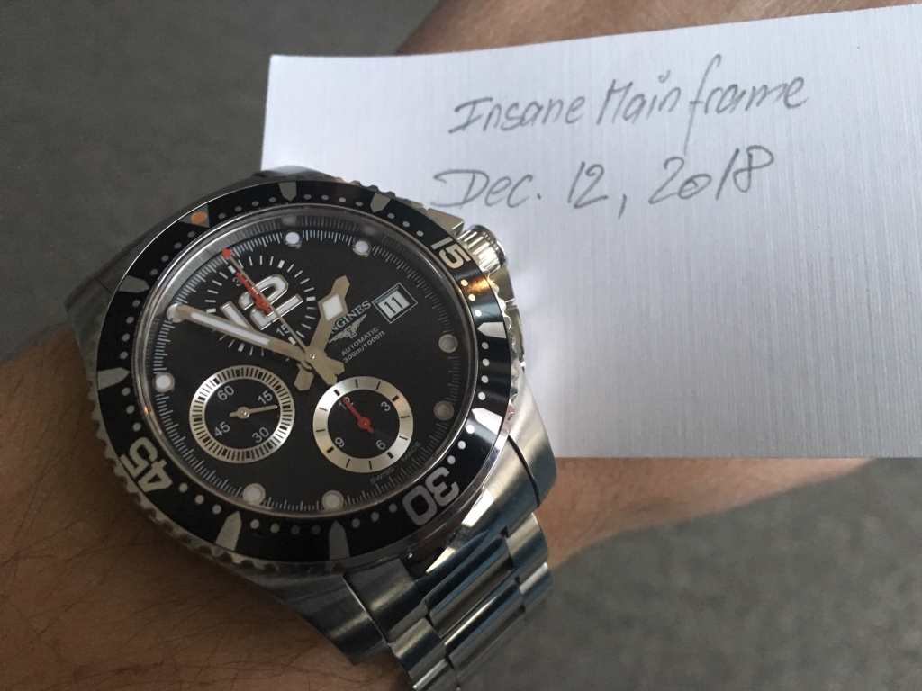 FS]: Longines HydroConquest Chrono from 2008 | WatchCharts