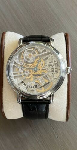 Maurice Lacroix Masterpiece Skeleton mp7048 ss001 000 Wrist Watch