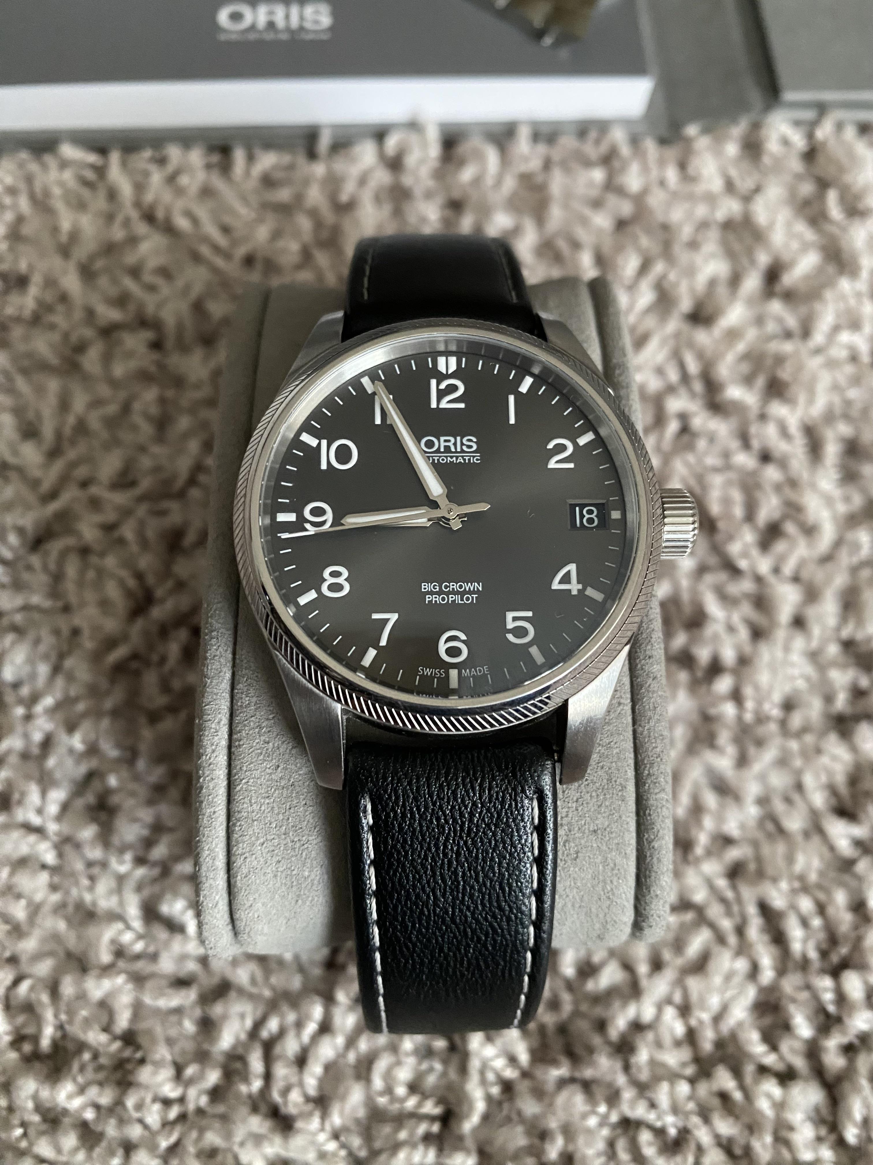 WTS Oris Big Crown ProPilot 41mm includes OEM Stainless Steel