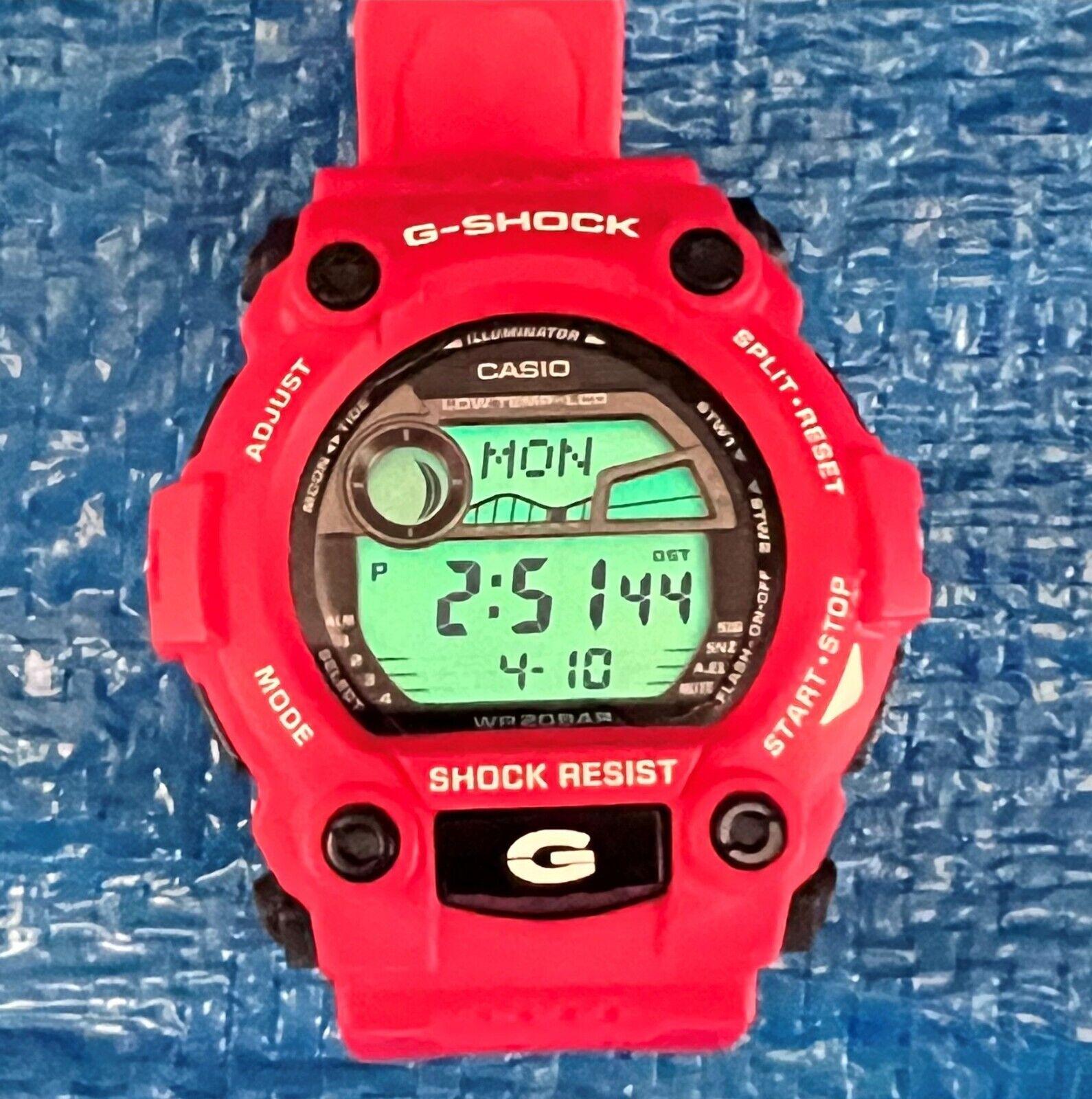 G-shock g-rescue series red dial men's watch g-7900a online