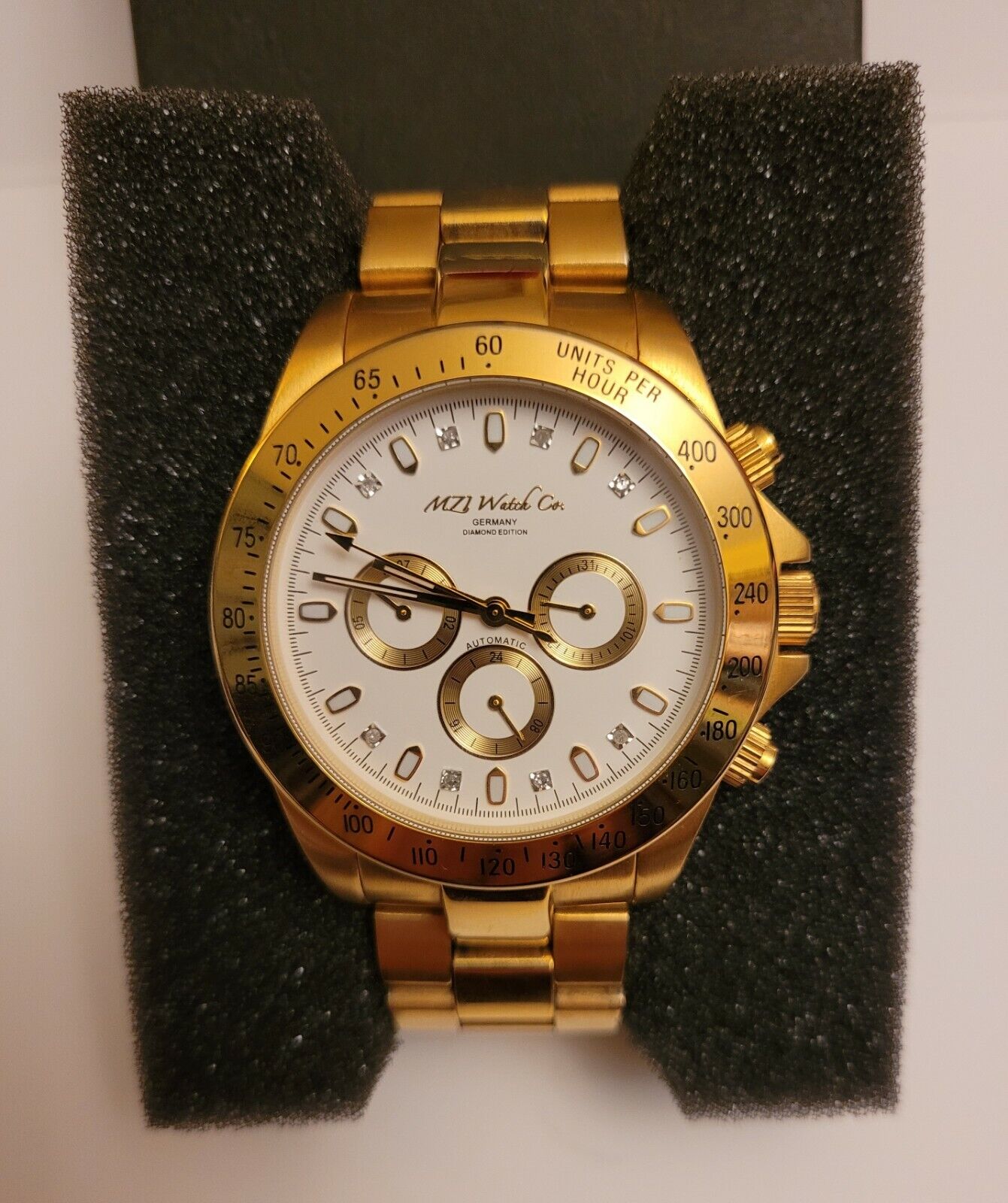 MZI Watch Co. Germany Solin Diamond Edition Automatic Men's