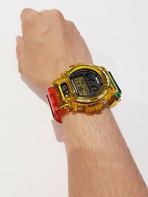 G Shock Vintage DW 8400 Mudman Rastafarian Jelly Reggae Bob Marley Limited Japan WatchCharts Marketplace