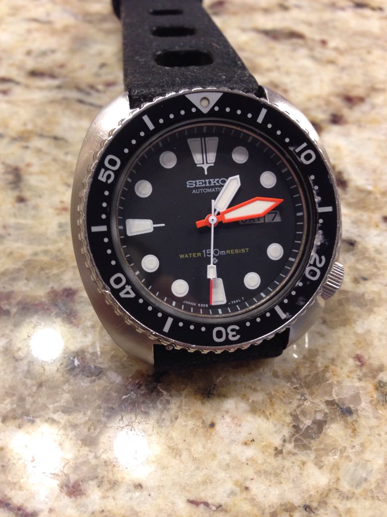 FSOT Seiko 6309 7040 Vintage Cushion Case Diver WatchCharts