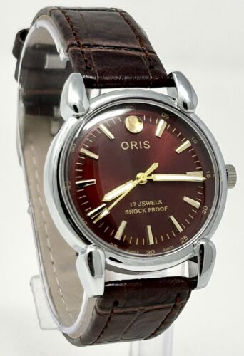 Vintage Oris FHF St 96 Hand Winding 17 Jewels Swiss Movement Men s