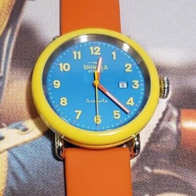 Shinola on sale blue face