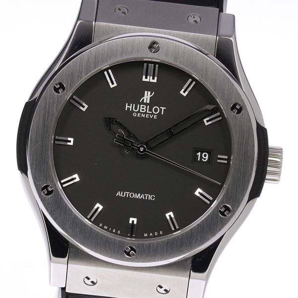 With warranty [HUBLOT] Hublot Classic Fusion Titanium 542.NX.1170.RX ...