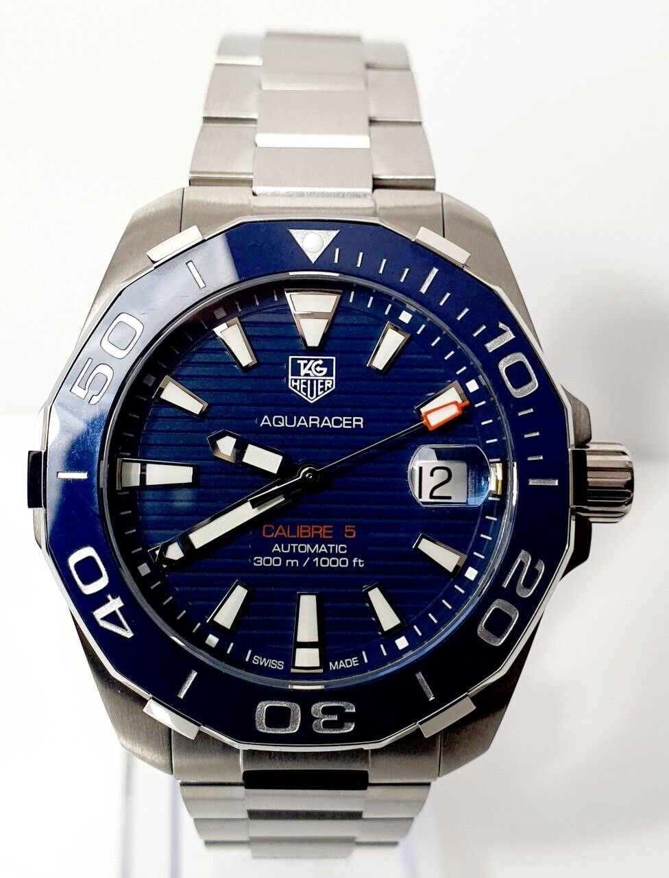 TAG Heuer WAY211C.BA0928 Aquaracer Calibre 5 Automatic 300m Blue