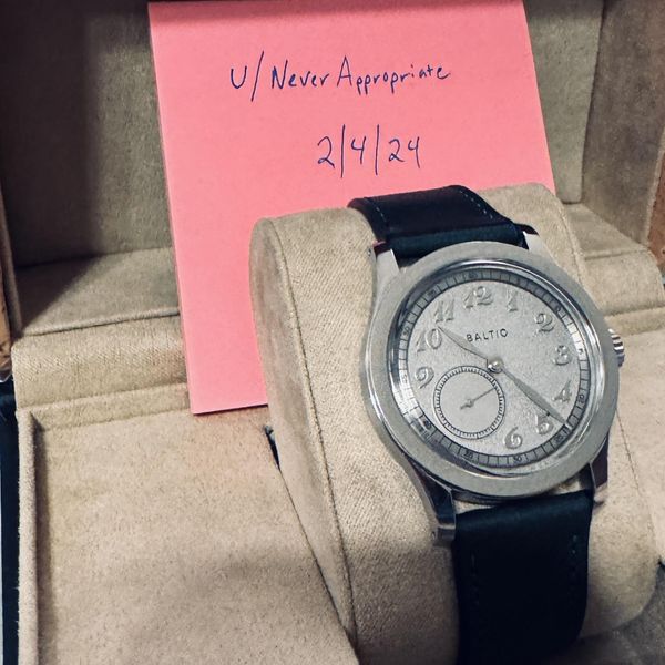 [wts] Baltic Mr01 Silver Watchcharts Marketplace