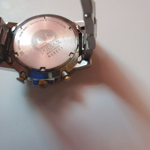 Pulsar chronograph 100m online battery