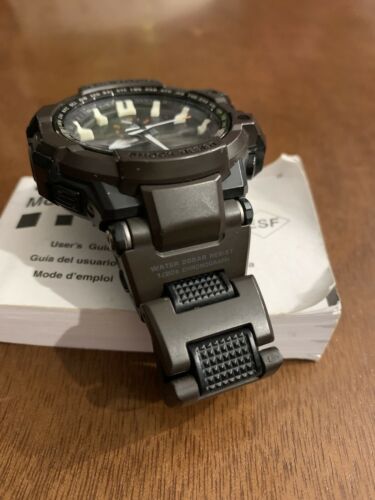 Brown Casio 5240 Gw-A1000Fc Quartz Analog Watch _38901 G-shock